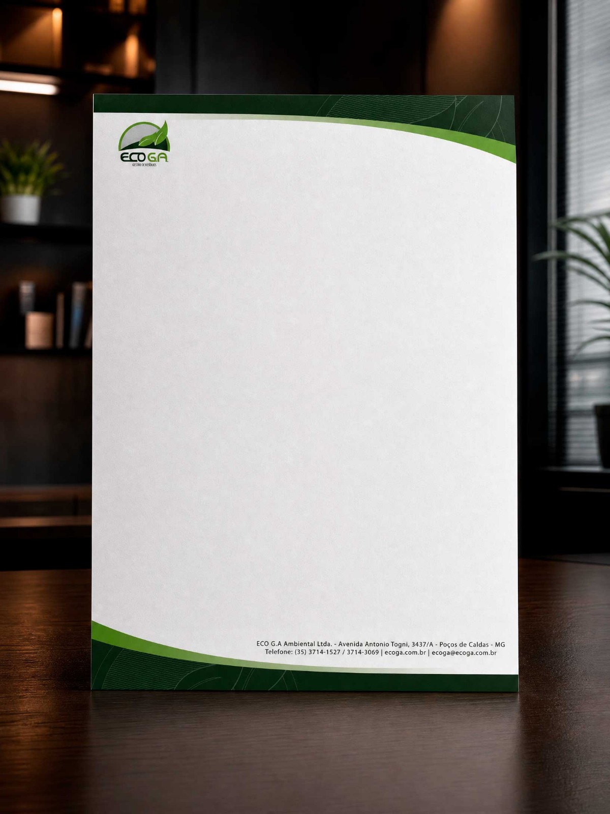 Papel Timbrado Eco G.A